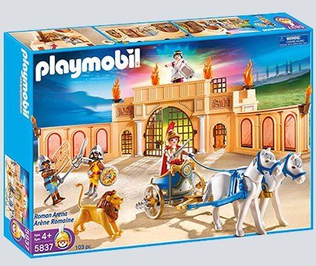 Coliseo romano de Playmobil