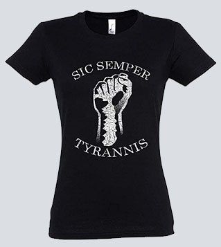 Camiseta en latín Sic semper tirannys