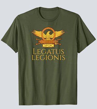 Camiseta de romanos legatus legionis