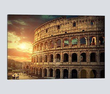 Fotografía del Coliseo romano