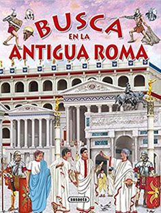 Libro para niños: Busca en la antigua Roma
