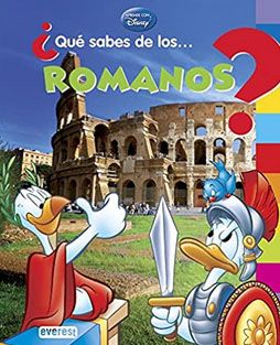 ¿Qué sabes de los... romanos? Libro educativo de Disney