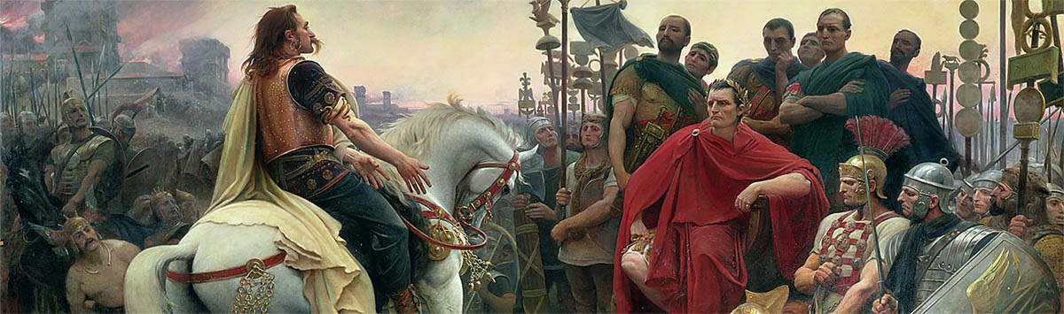 Vercingetorix frente a César