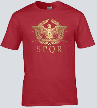 Camiseta de la antigua Roma - SPQR