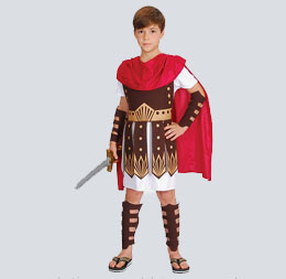 Disfraz de centurión romano para niños
