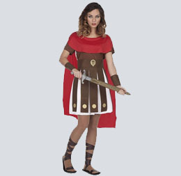 Disfraz de guerrera romana
