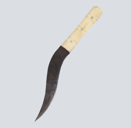 Cuchillo romano con empuñdura de hueso