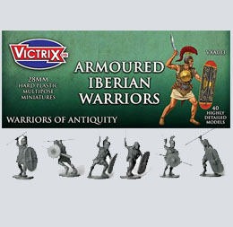 Miniaturas Victrix: infantería pesada ibera