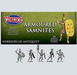 Miniaturas Victrix: infantería pesada samnita