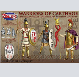 Miniaturas Victrix: soldados cartagineses