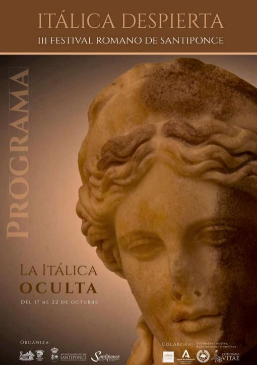 Cartel del Festival Itálica Despierta Cartel del Festival Itálica Despierta
