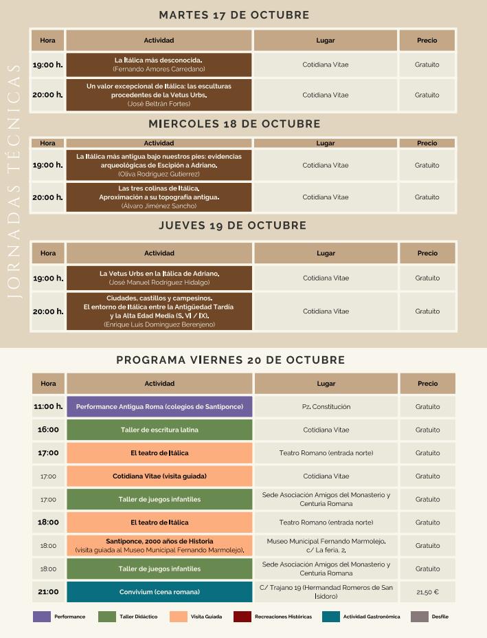 Programa de Itálica despierta Itálica despierta, programa