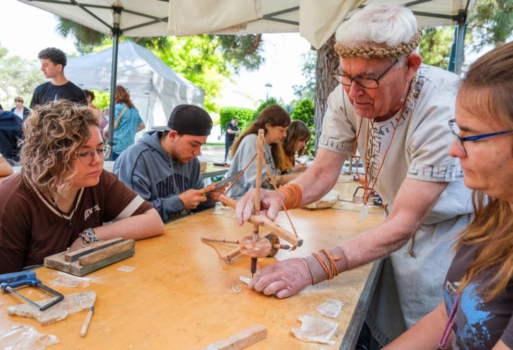 Taller durante Tarraco Viva Taller durante Tarraco Viva