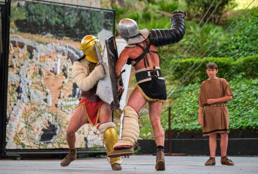 Recreación con gladiadores Tarraco Viva
