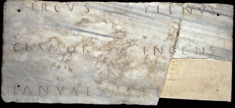 Duodecim scripta conservada en el Museo Británico Duodecim scripta de Porta Portese